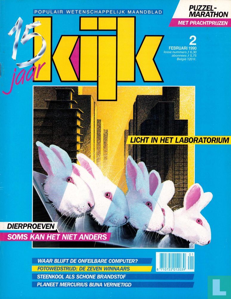 Omslag van KIJK nummer 2 uit februari 1990